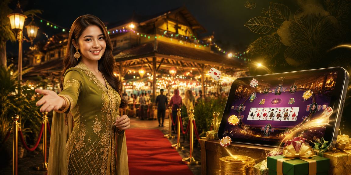 Pemain menikmati permainan Teen Patti di kasino x360